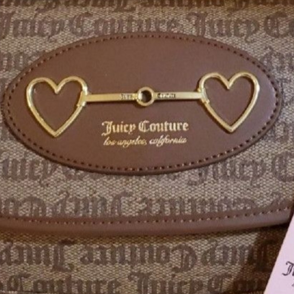 Juicy Couture Heart to Heart  Flap Crossbody